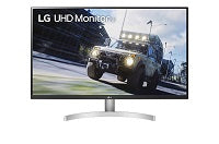LG - LED-backlit LCD monitor - 31.5