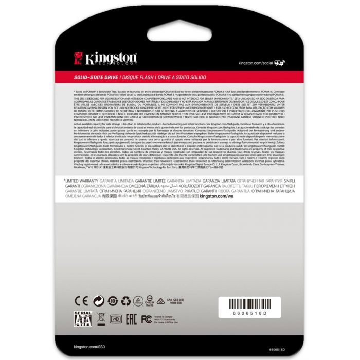 Kingston A400 - Unidad en estado sólido - 1.92 TB